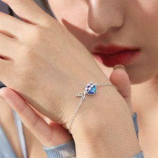 Whale Sterling Silver Bracelet