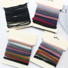 Set Of 9: Plain Hair Tie