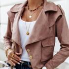 Lapel Button-up Jacket