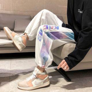 Gradient Trim Jogger Sweatpants