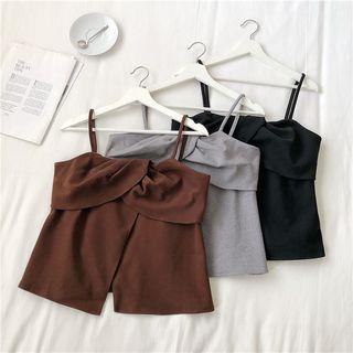 Irregular Knotted Camisole Top