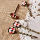 Argyle Hair Pin