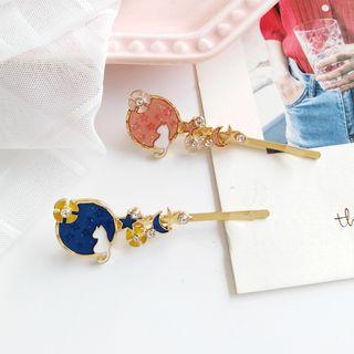 Star Accent & Cat Hair Clip