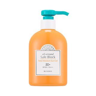 Missha - All-around Safe Block Total Moisture Sun Gel Spf50+ Pa+++ 200ml 200ml