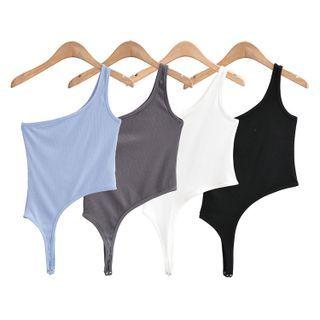 One-shoulder Asymmetrical Tank Top