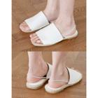 Sling-back Espadrille Flat Sandals