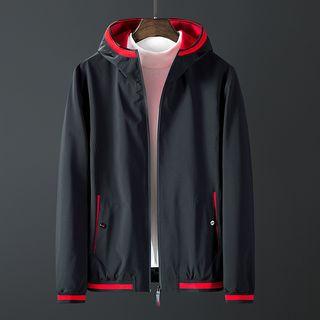 Long-sleeve Color Matching Jacket