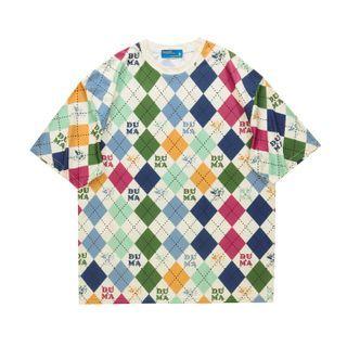 Argyle Lettering T-shirt