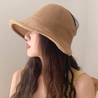 Linen Cotton Open Top Bucket Hat