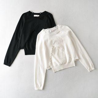 Set: Camisole Top + Crop Sweater
