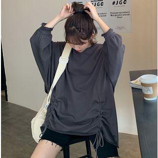 Loose-fit Drawstring Pullover