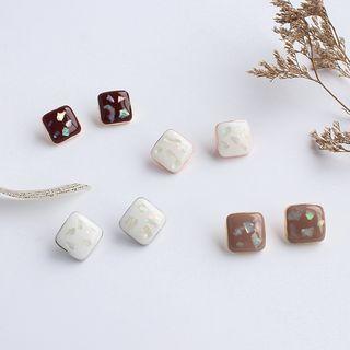 Shell Square Earring