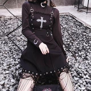 Cross Overall Dress