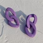 Acrylic Chunky Chain Drop Earring