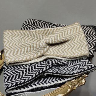 Chevron Strip Knit Headband