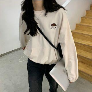 Bread Embroidered Pullover