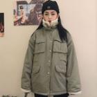 Pocket Detail Parka