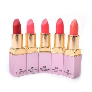 Rivecowe - Chiffon Lipstick (5 Colors) Chiffon Hot Pink