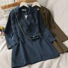 Double-breasted Loose Trench Coat