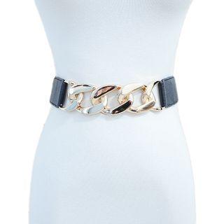 Chain Accent Elastic Belt