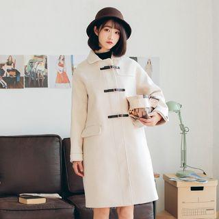 Pocketed Buckled Coat