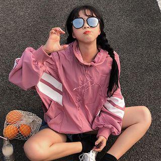 Lightweight Loose-fit Striped Jacket