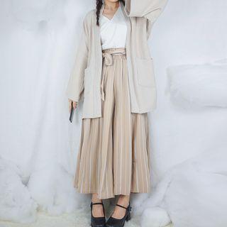 Long-sleeve Top / Wide Leg Pants