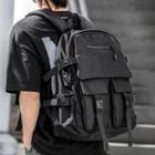 Pocket Detail Backpack Black - One Size