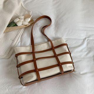 Cage Canvas Tote Bag