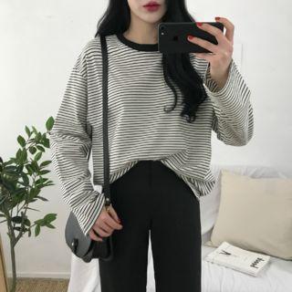 Long-sleeve Ringer T-shirt