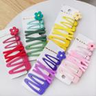 Set Of 7: Acrylic Hair Clip