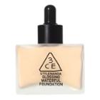3 Concept Eyes - Glossing Waterful Foundation Spf15 Pa+ 40g (4 Colors) Milk Ivory