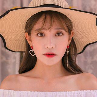 Patterned Drop Earrings