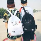 Embroidery Oxford Backpack