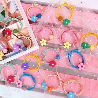 Flower Hair Tie (various Designs)