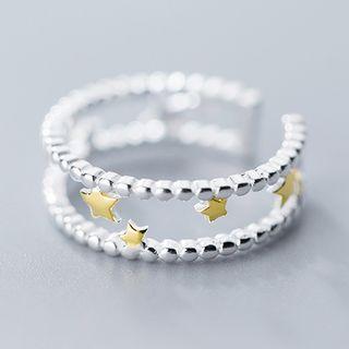 Star 925 Sterling Silver Ring S925 - Ring - One Size