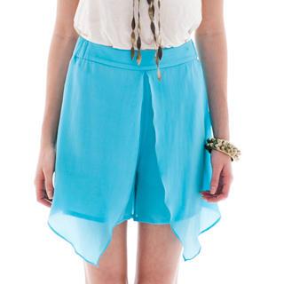 Flap-front Shorts
