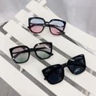 Retro Gradient Square Sunglasses