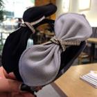 Knit Fabric Bow Headband