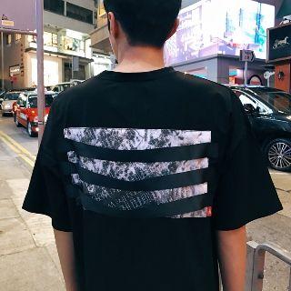 Short-sleeve Strappy Back T-shirt