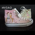 Romantic Life High-top Canvas Sneakers