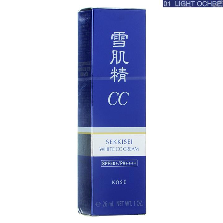 Kose - Medicated Sekkisei White Cc Cream Spf 50+ Pa++++ (#01 Light) 30g