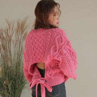 Open-back Sweater