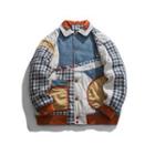 Pattern Panel Jacket