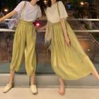 Suspender Midi Skirt / Suspender Harem Pants