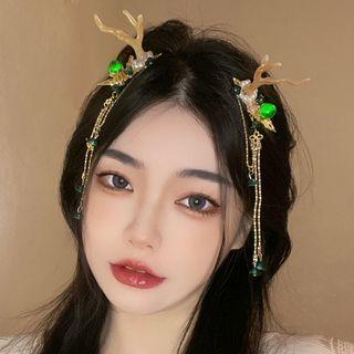 Antler Fringe Hair Clip / Set