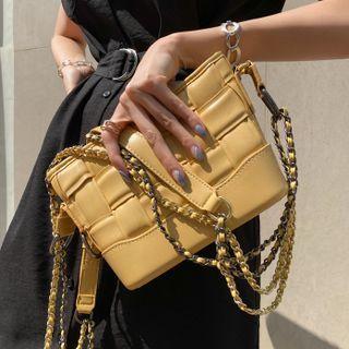 Weave Pastel Shoulder Bag