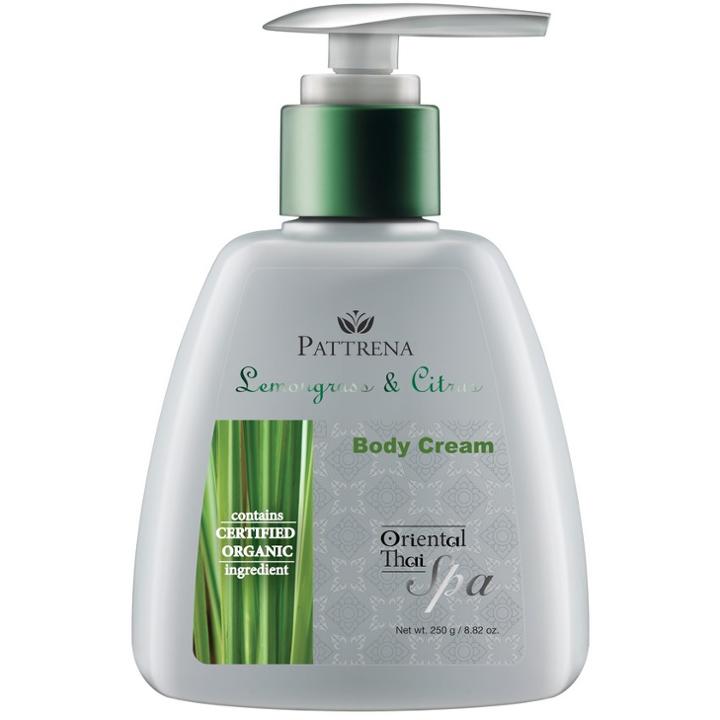 Pattrena - Oriental Thai Spa Body Cream (lemongrass & Citrus) 250g