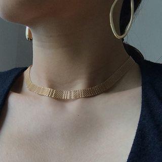 Metal Woven Choker