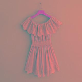 Off-shoulder Eyelet Lace Romper